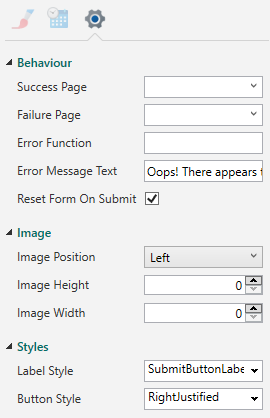 Picture showing the Submit Button Values. 